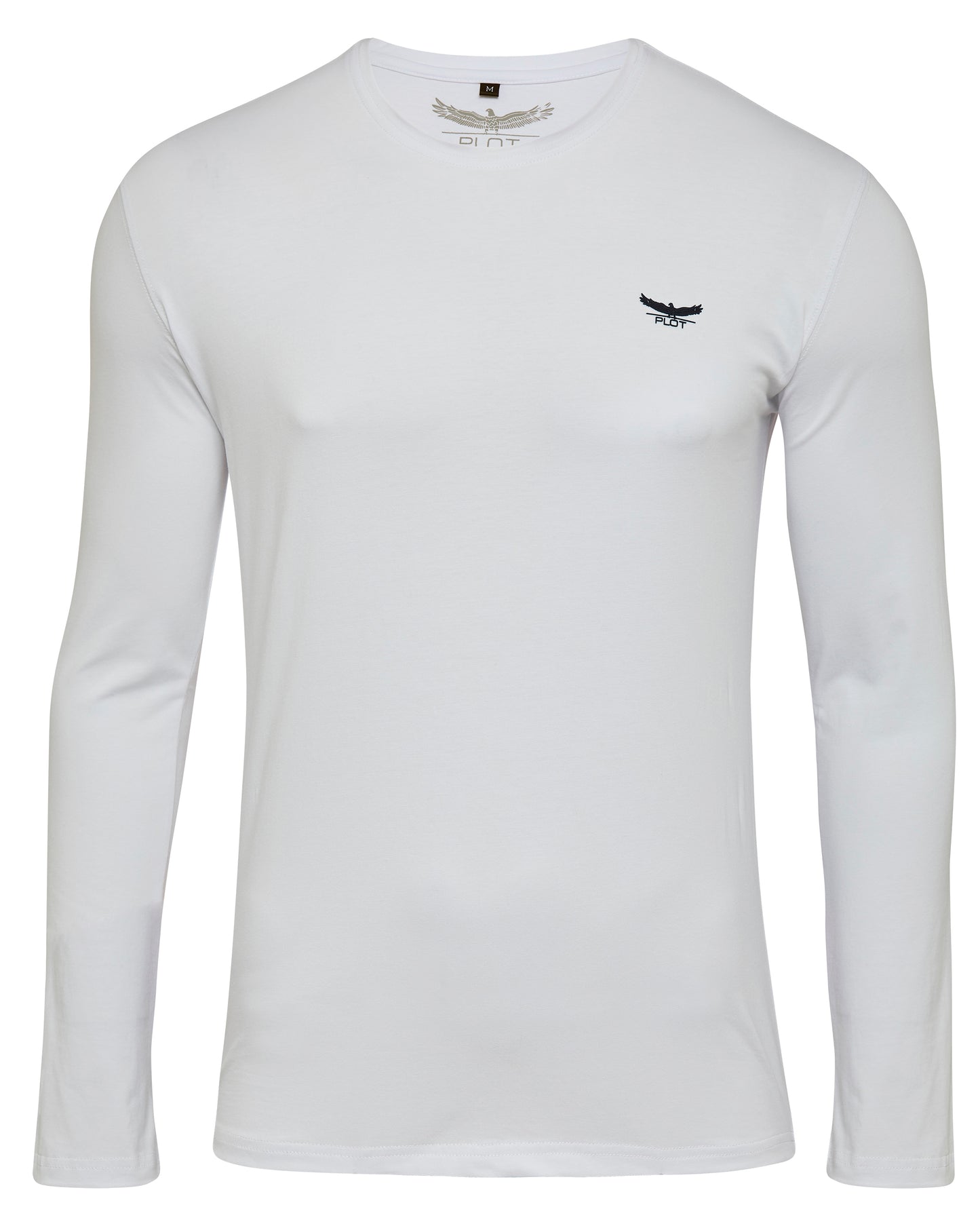 PLOT Basic Slim Fit Long Sleeve Shirt
