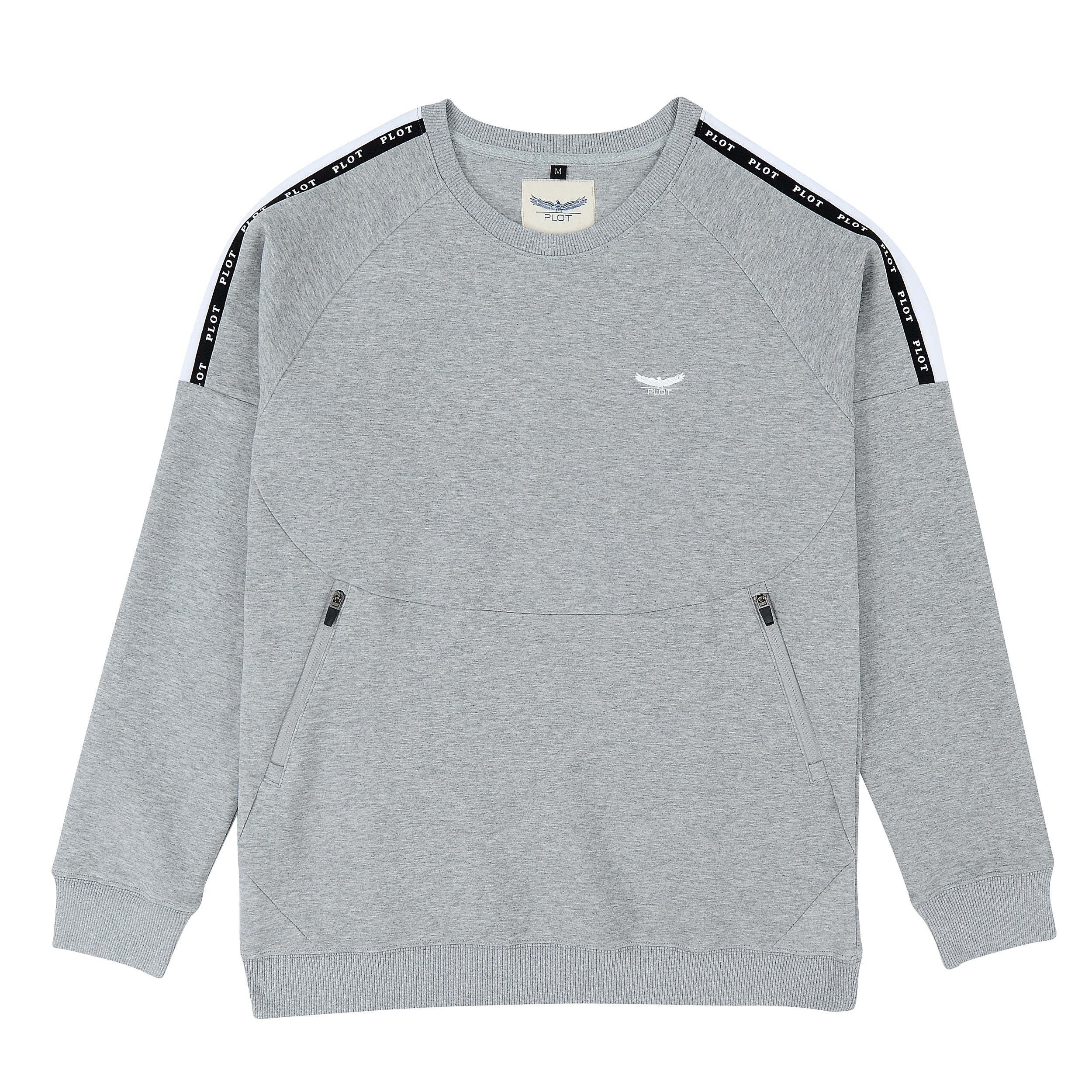 Kids Edge Print Crewneck Jumper