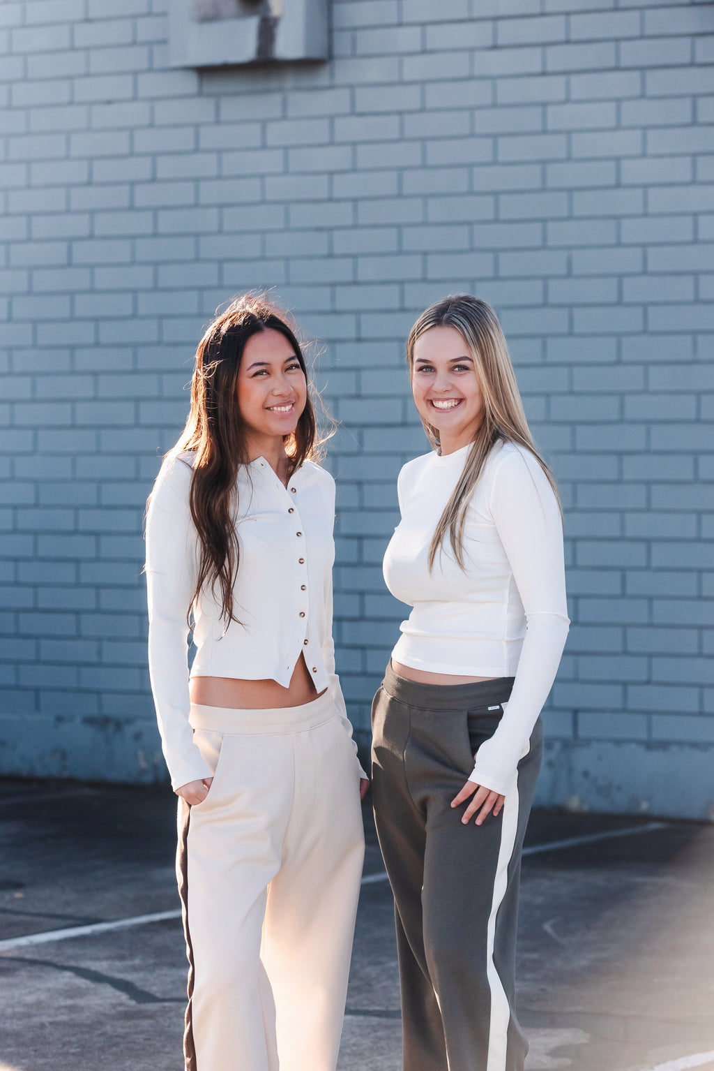 Mila Straight Leg Track Pants