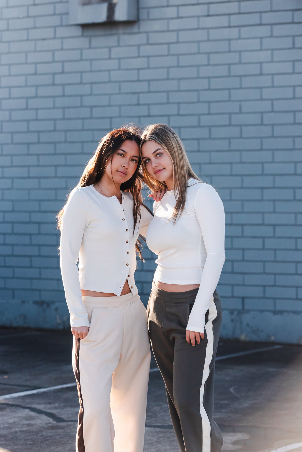 Mila Straight Leg Track Pants