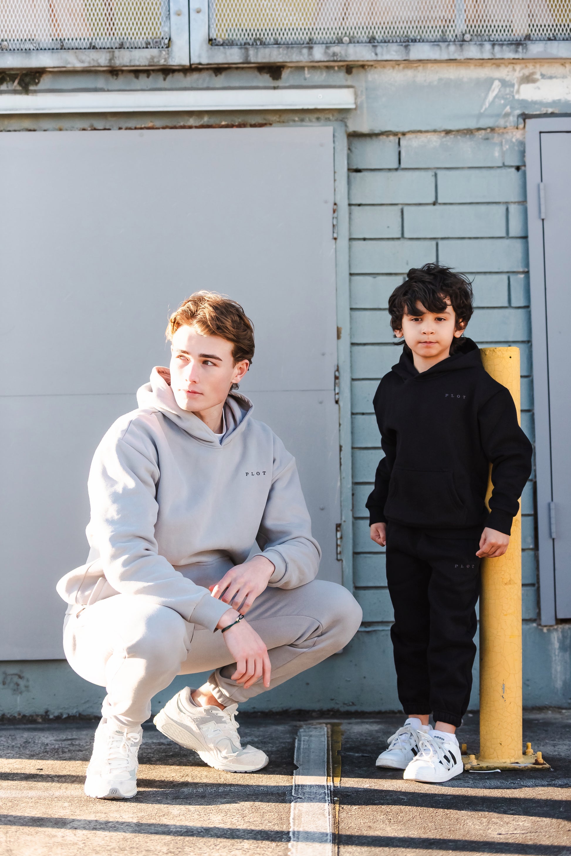 Kids Oversized Track Pants