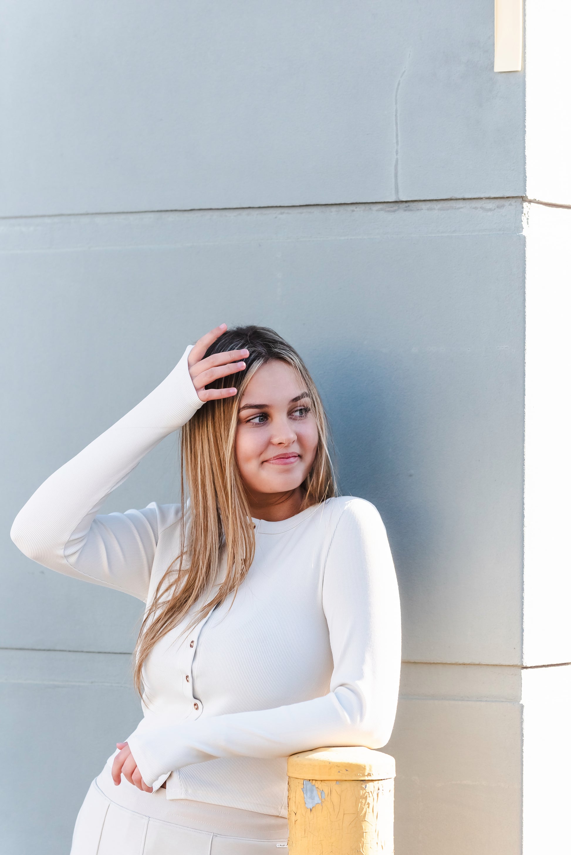 City Muse Button Up Long Sleeve