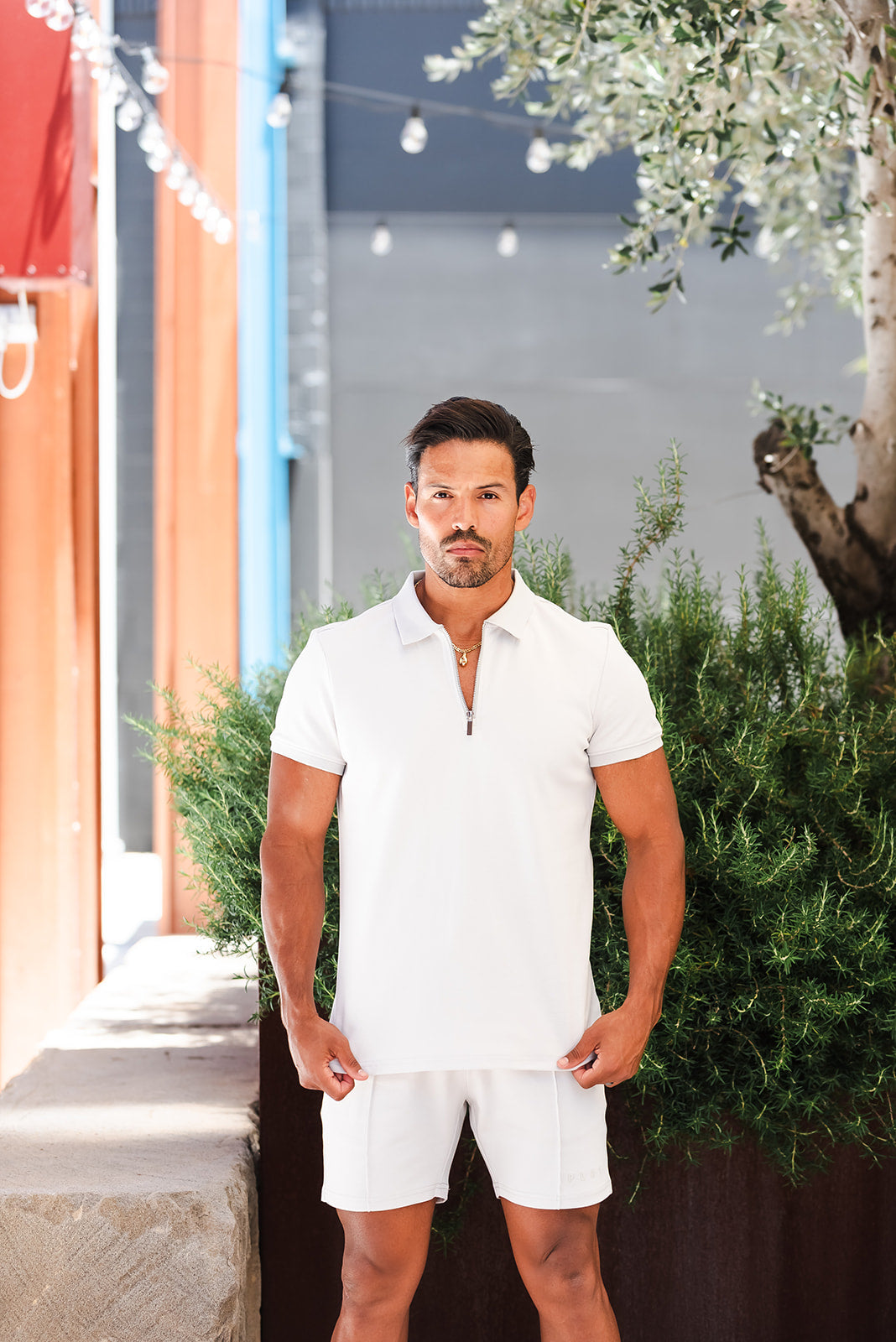 Xavier Quarter Zip Polo