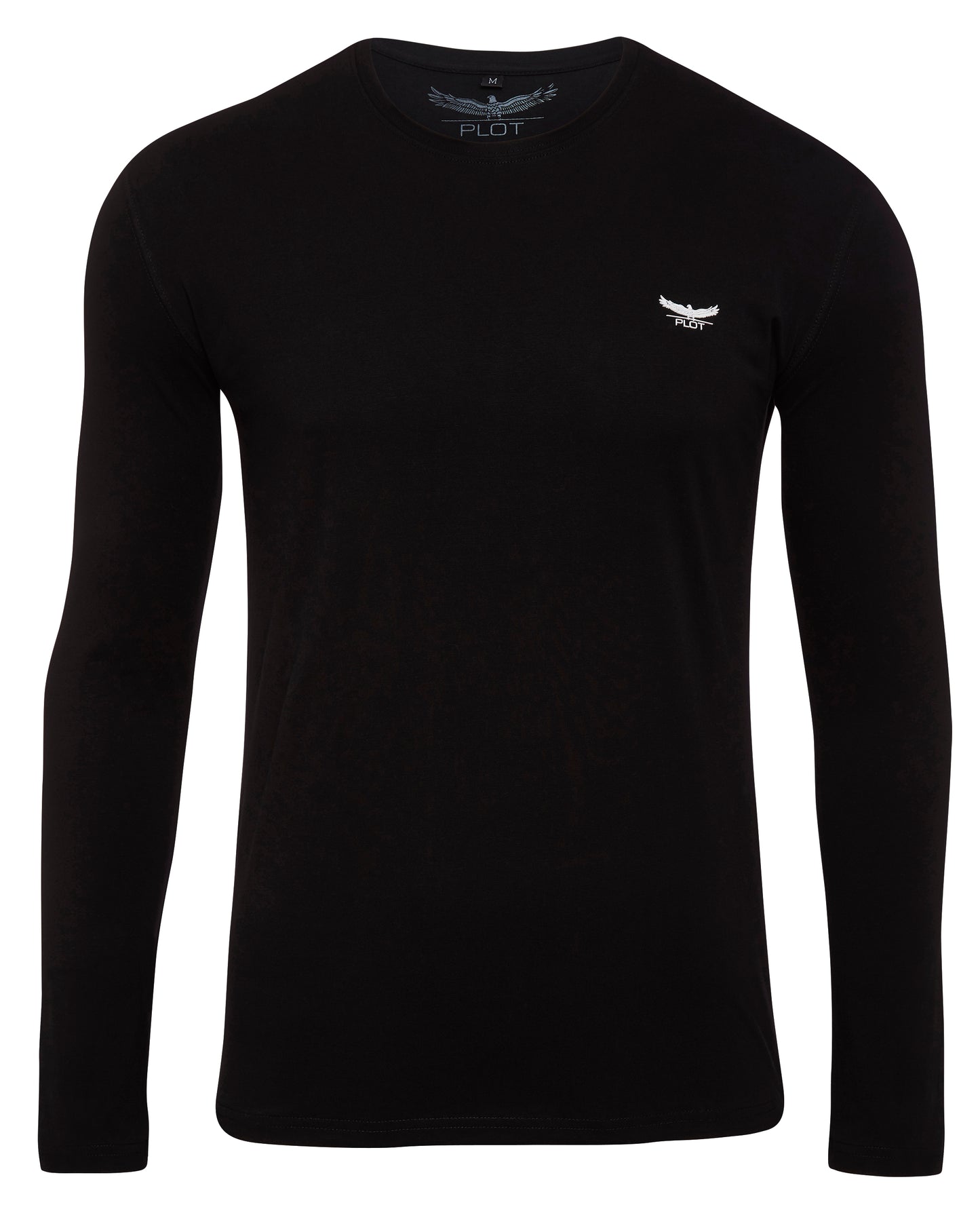 PLOT Basic Slim Fit Long Sleeve Shirt